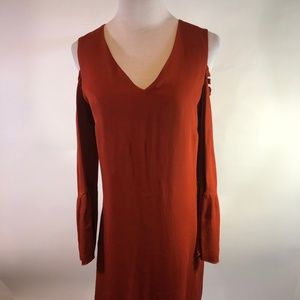 Otto'Dame Red Cold Shoulder Dress Size 40/6